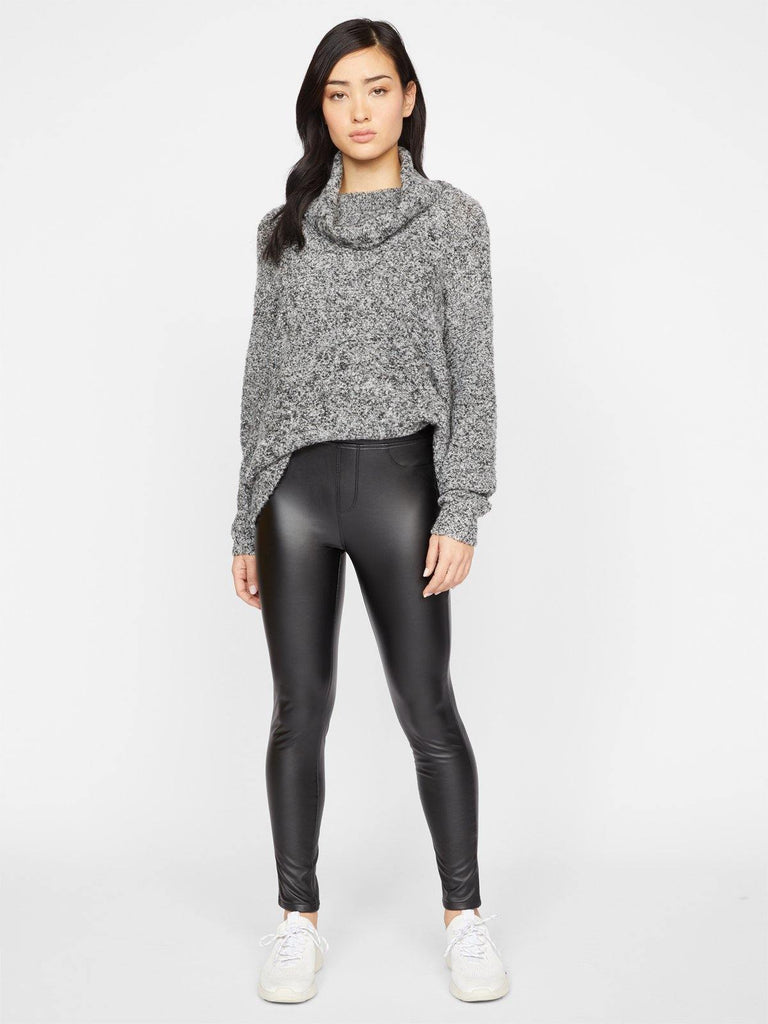 White House Black Market Faux Leather Runway Leggings In Green