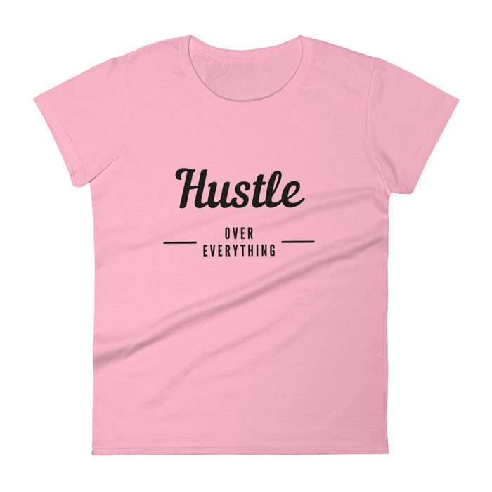 Hustle & Flow Women's short sleeve T-shirt - Pink — Hustle Over