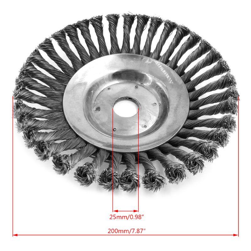 wire brush attachment for trimmer