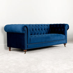 Buckingham 4 Seater Sofa - Blue