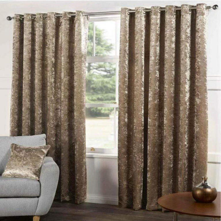 Curtains Blinds Accessories Crush Velvet Curtains Wine Brand New Size 90x90 Eyelet Curtains Drapes