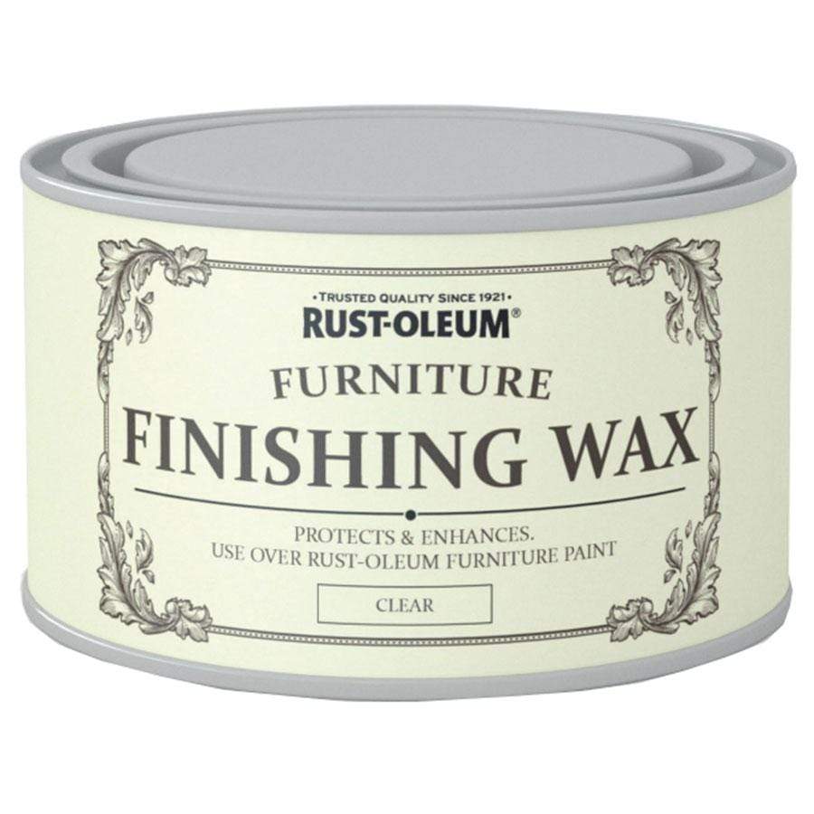 clear furniture wax