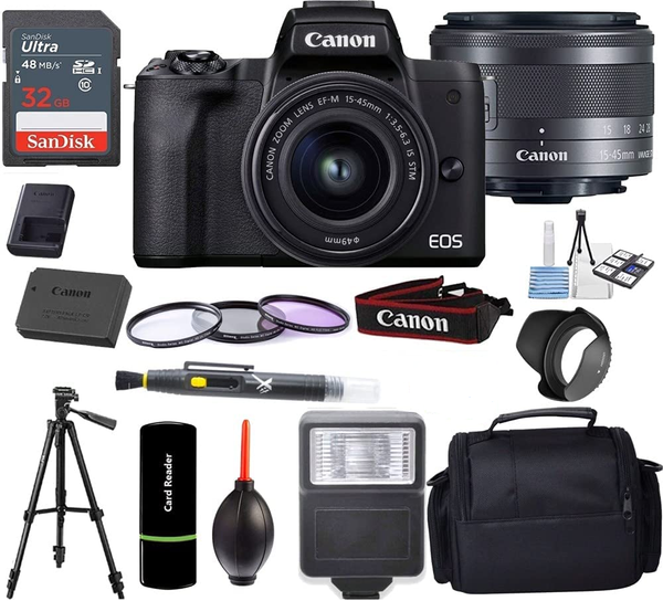 Buy Canon EOS M50 Mirrorless Camera with 15-45 mm Lens Kit at Reliance  Digital