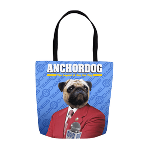 'Anchordog' Personalized Tote Bag
