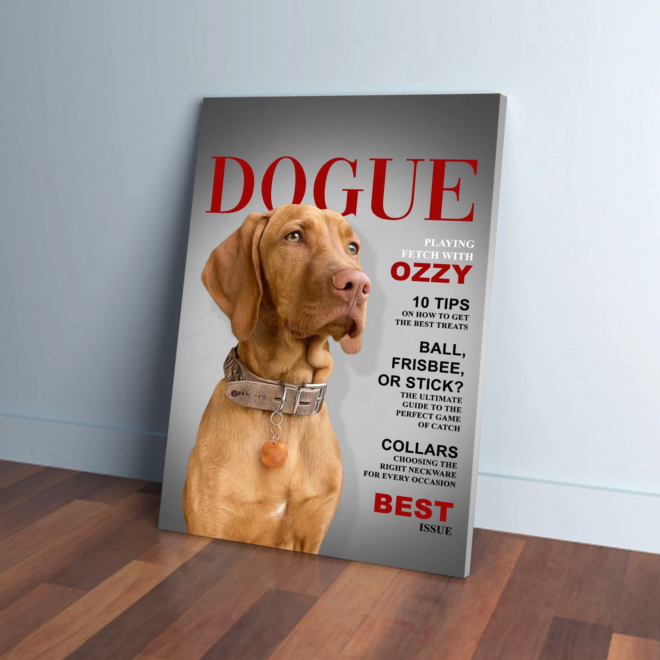 Maestro con mascota - Póster Personalizado (hombre con perro o