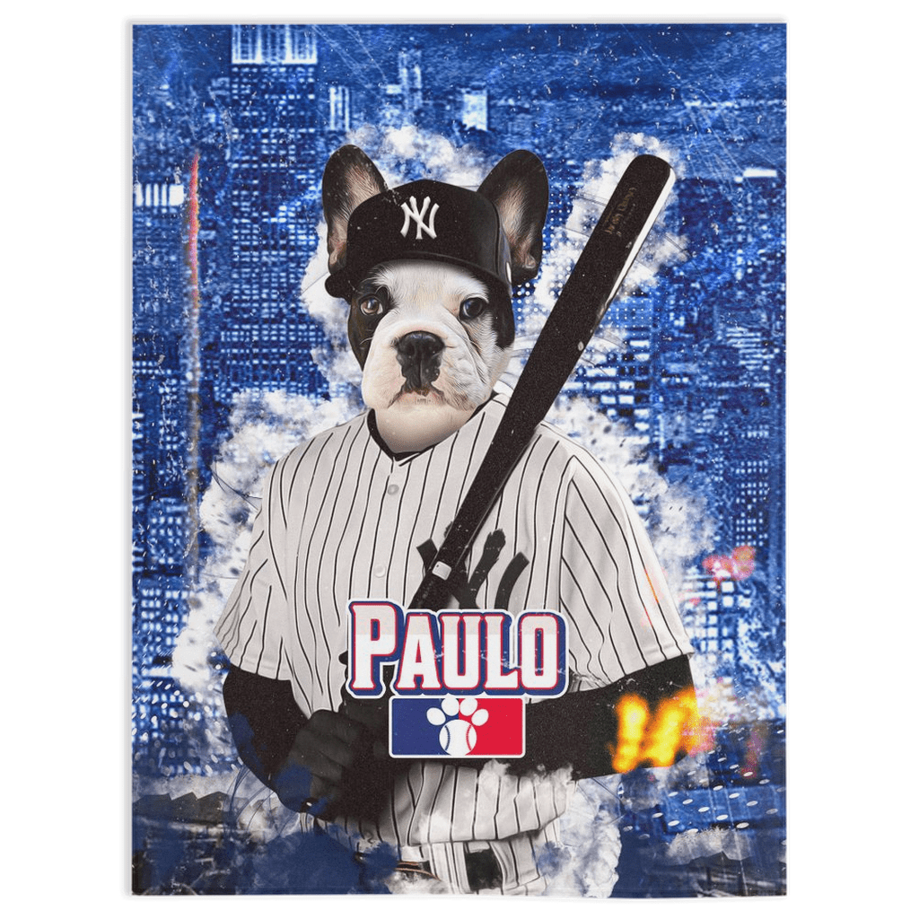 'New York Yankers' Personalized Pet Blanket