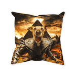 'The Mummy' Personalized Pet Throw Pillow