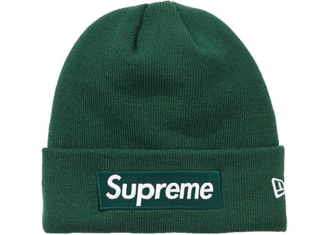 Supreme New Era Box Logo Beanie (FW22) Cardinal – Topshelf SLC