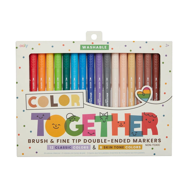 Ooly Stamp-A-Doodle Double-Ended Markers – Minim Kids