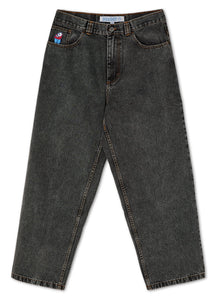 Polar Big Boy Jeans - Washed Black – ninetimesskateshop