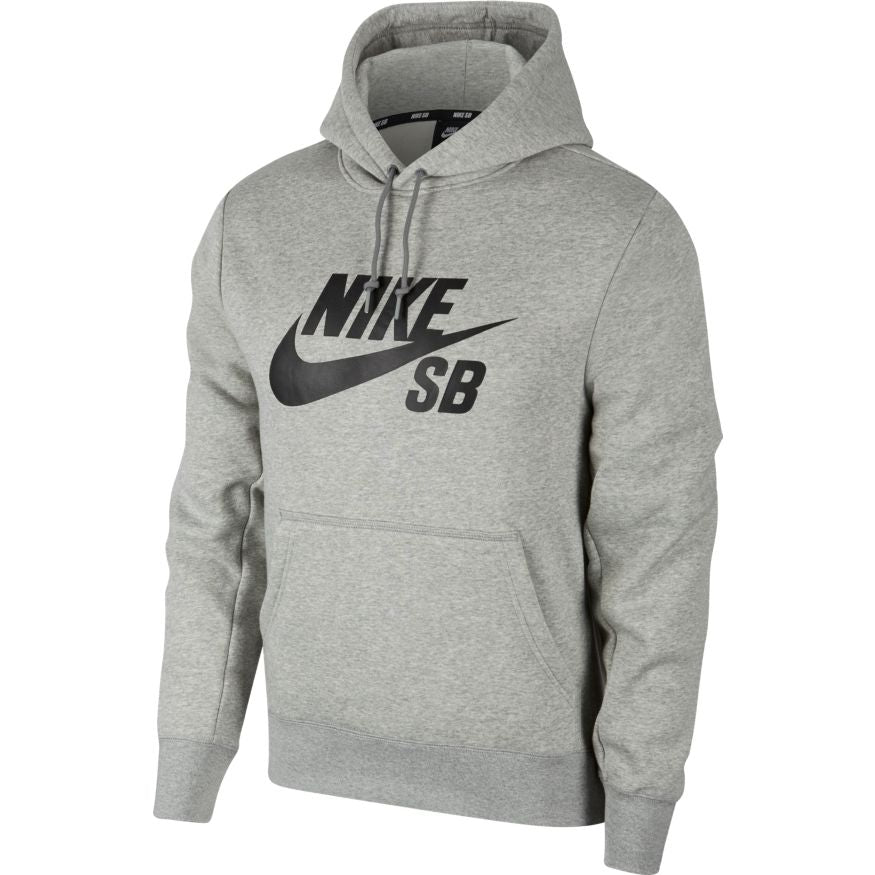 Nike SB Icon Hoodie - Dark Grey Heather 