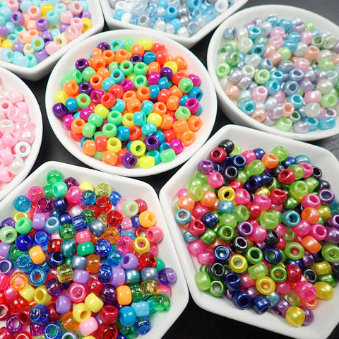 image featuring different pony bead color assortments