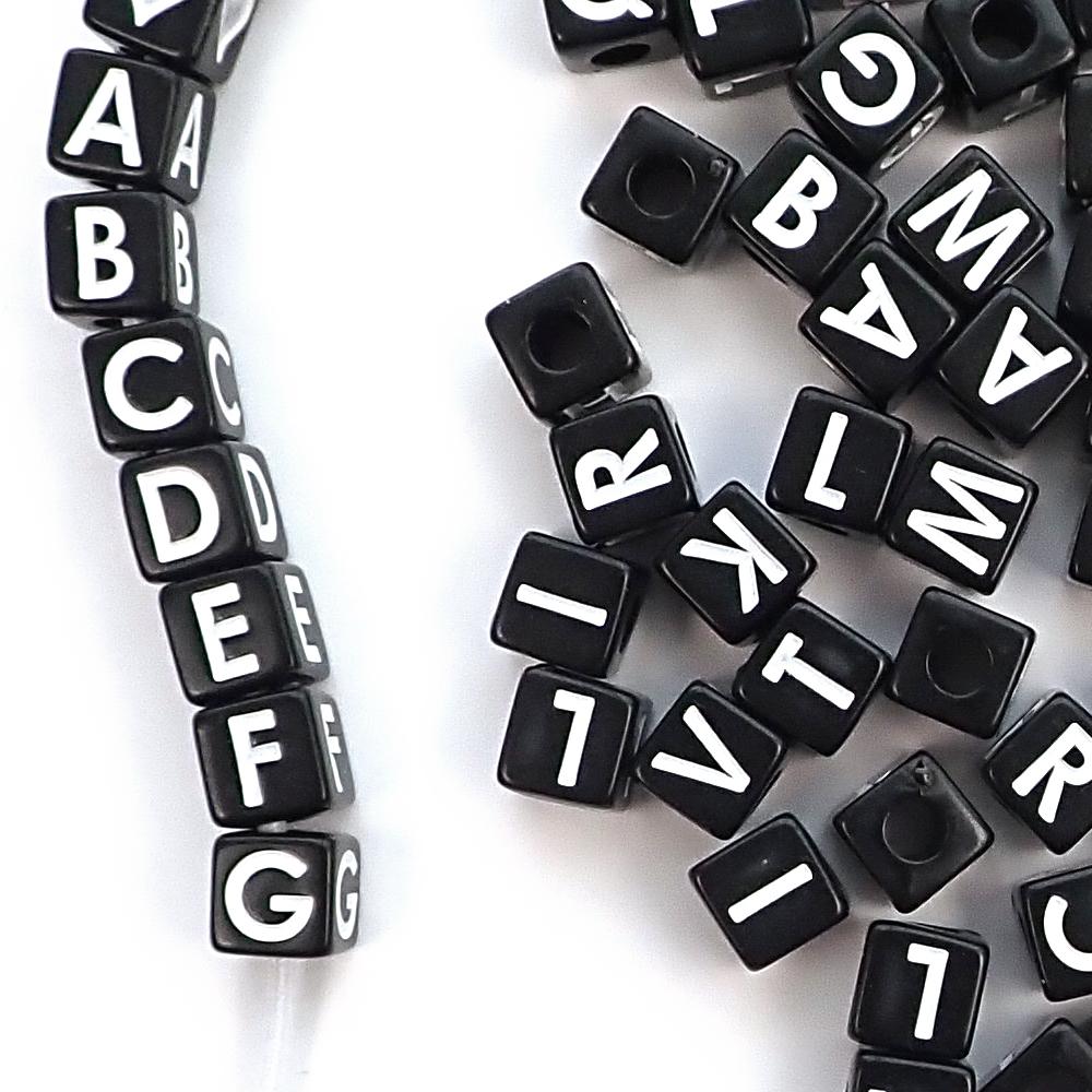 letter beads