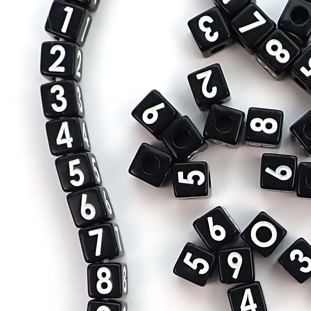 Black Alphabet Letter Beads – USA Silicone Bead Supply Princess