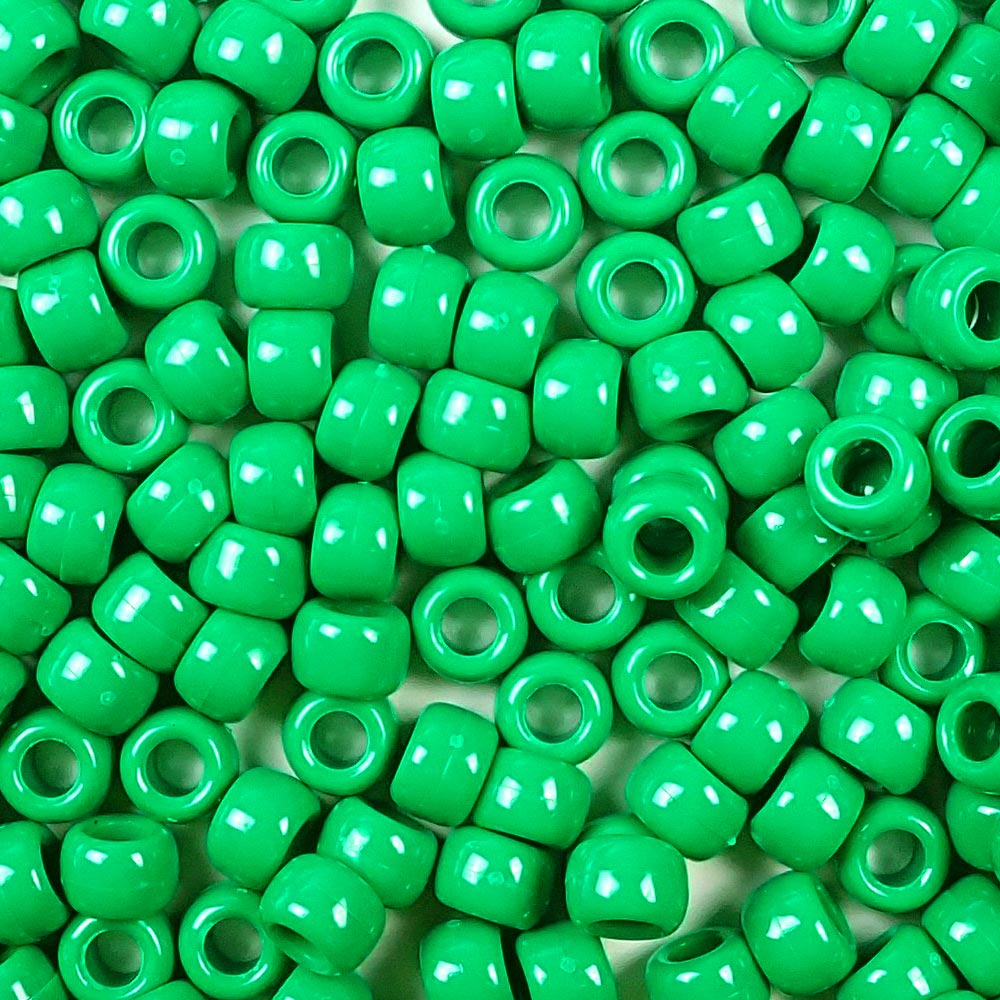  Amaney 1000 Pieces 6x9mm Pony Beads Mixed Colors Big Hole Plastic  Beads