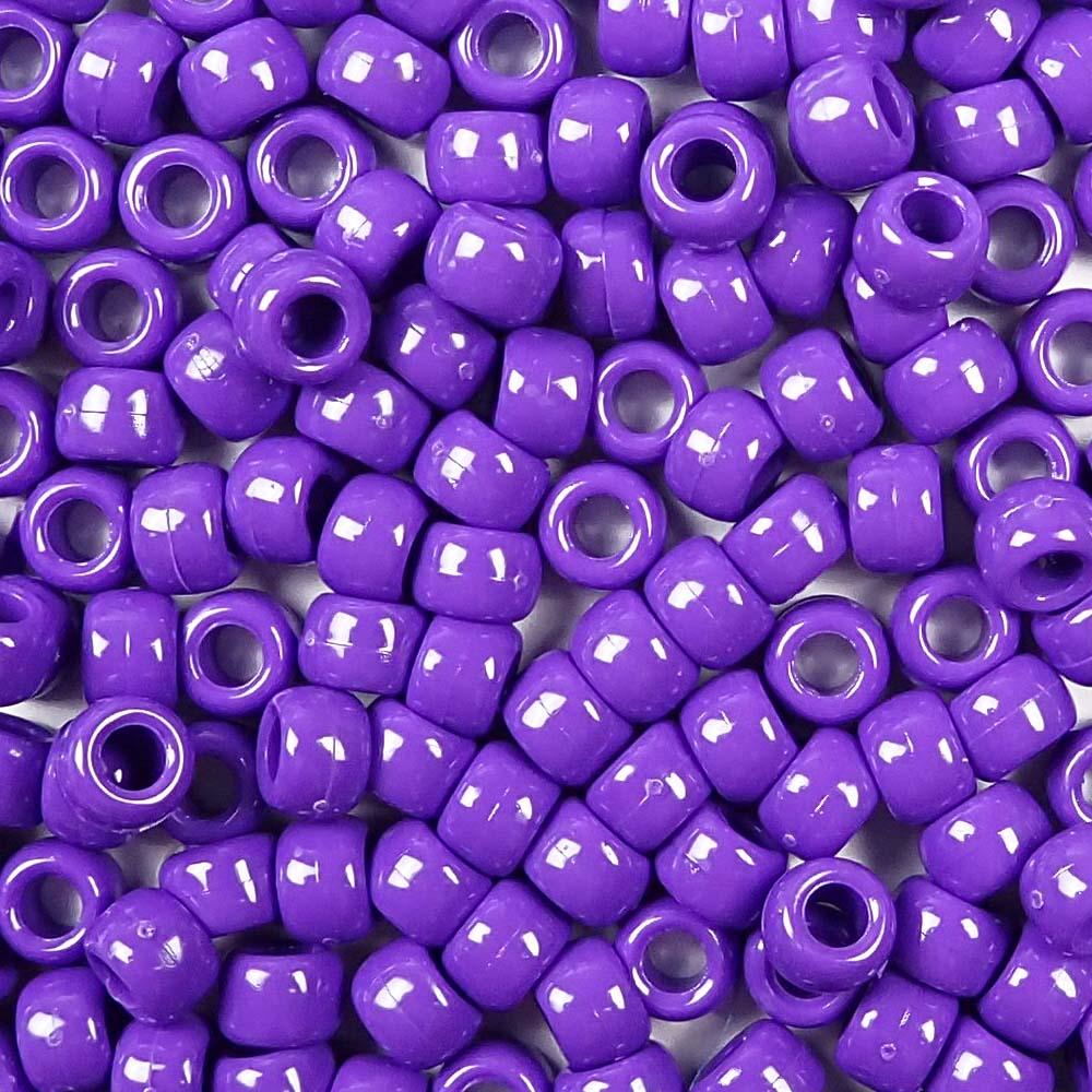 Bulk 2000 Pc. 6mm 1 lb. of Shiny Pony Beads