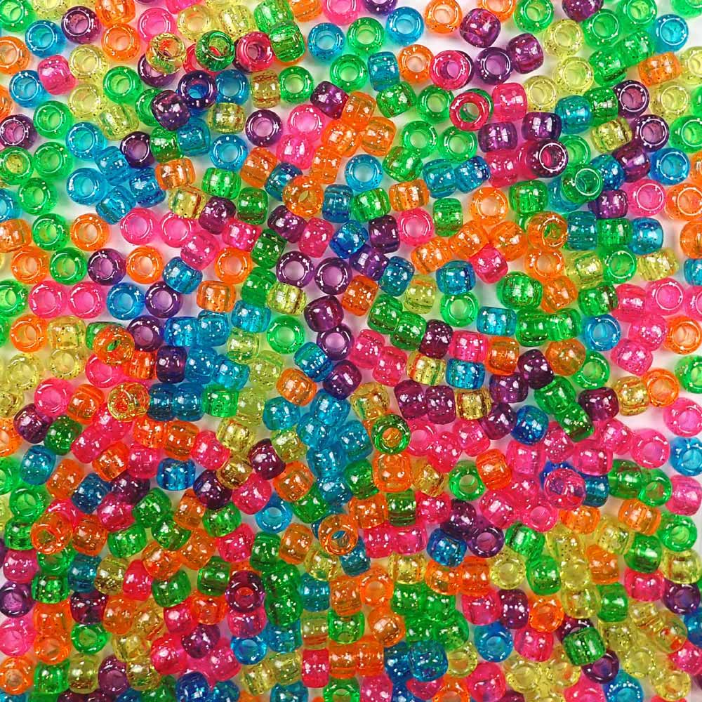 rainbow #aesthetic #beads #ponybeads #neon #colorful