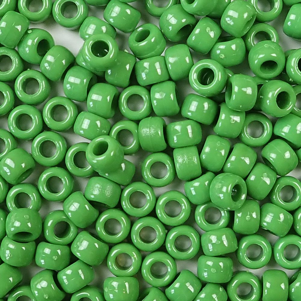  Amaney 1000 Pieces 6x9mm Pony Beads Mixed Colors Big Hole Plastic  Beads