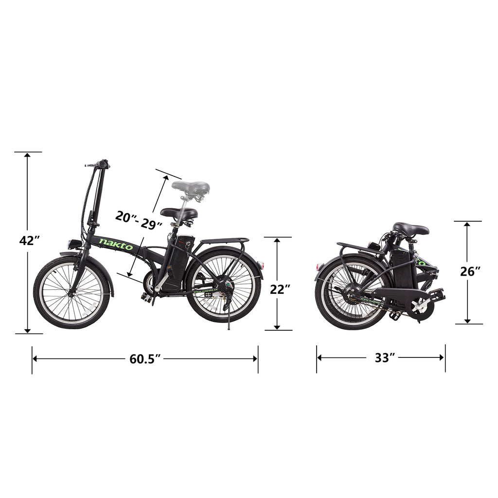 nakto electric folding bike