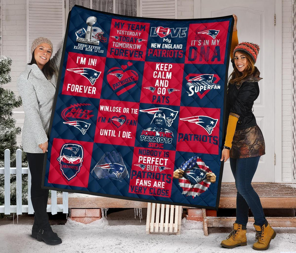 Bl – Buffalo Bills Christmas Tree Quilt Blanket – DovePrints