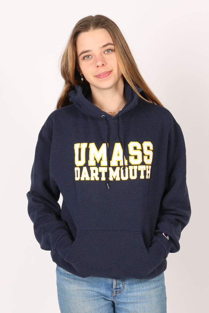 Vintage University of Massachusetts Dartmouth Hoodie S