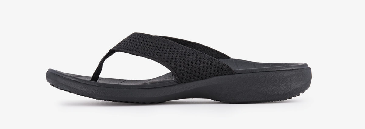 orthotic flip flops mens