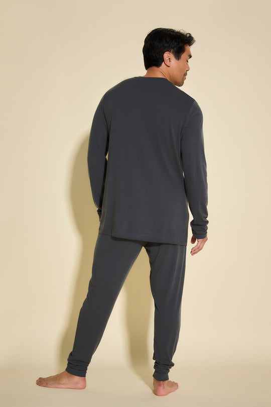  LAPASA Mens Soft Knit Pajama Sets Comfy Sleepwear