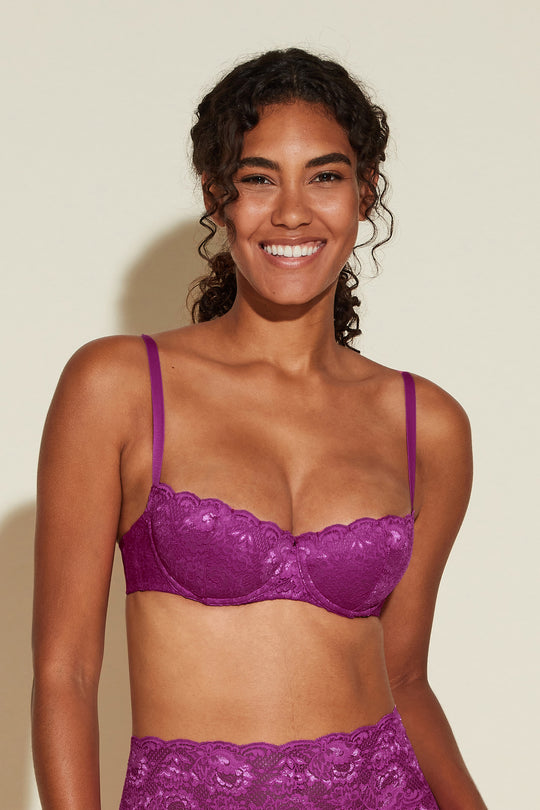 New Isabelle.Q CUP B cotton Push up bra comfortable bra #513 Strap Wom
