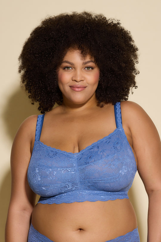 Cosabella NSN ULTRA CURVY Sweetie Bralette (NEVER1321)- Udaipur Blue -  Breakout Bras