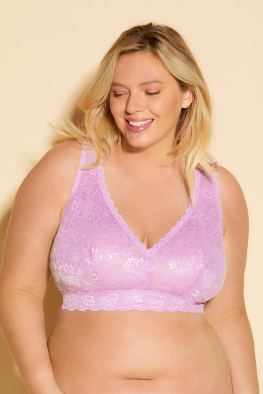 Cosabella Dolce Curvy Bralette in Mulberry FINAL SALE - Busted Bra Shop