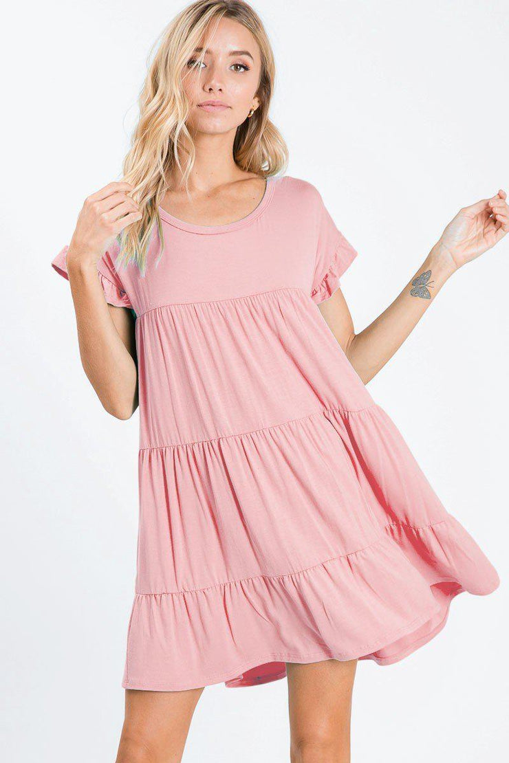 jersey babydoll dress