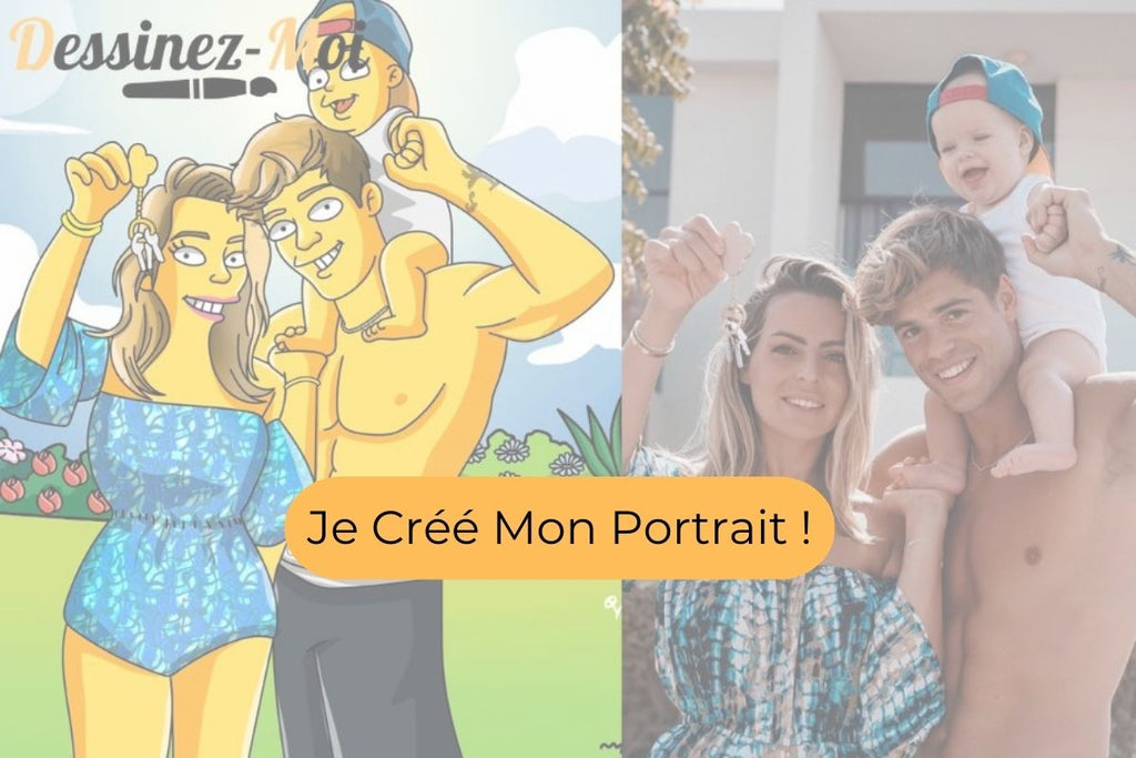 Portrait Personnalisé Simpson DessinezMoi