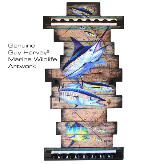 Rush Creek Creations Guy Harvey Wahoo Spinning 9 Fishing Rod