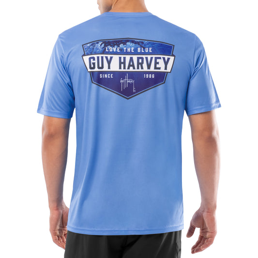 Guy Harvey Men's Camo Leap Long Sleeve Performance T-Shirt – hdosport