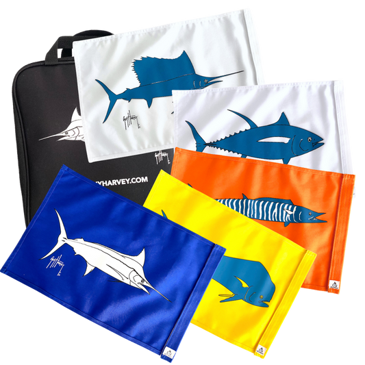 Striped Marlin Flag – Guy Harvey