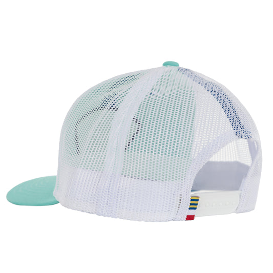 Guy Harvey | Ladies Light Blue Cali Vibes Mesh Trucker Hat