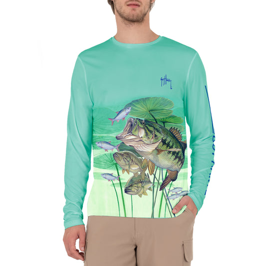 Mahi Vector - Performance Fishing Shirt - Saltwater Playground (Large,  Light Gray) at  Men's Clothing store