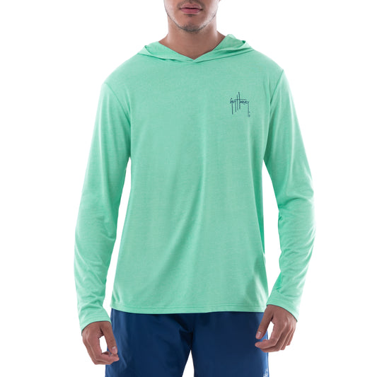 Men's American Spirit Raglan Long Sleeve Performance Shirt – Guy