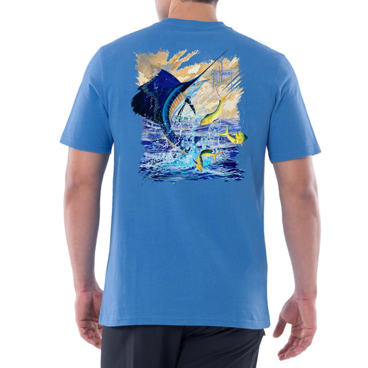 Men's Marlin and Sails Short Sleeve T-Shirt – Guy Harvey