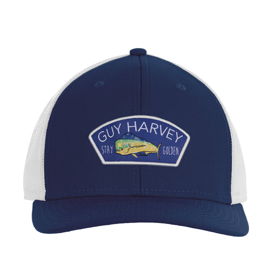 Men's Stay Golden Mesh Trucker Hat – Guy Harvey