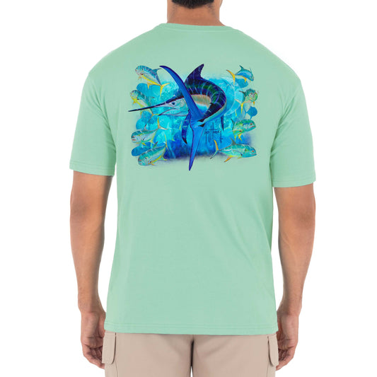 Guy Harvey Spinner Back-Print T-Shirt