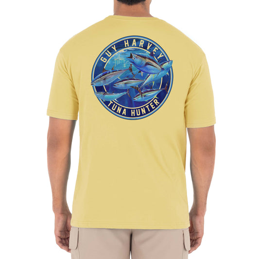 Men's Florida Mahi Short Sleeve Pocket Blue T-Shirt – Guy Harvey