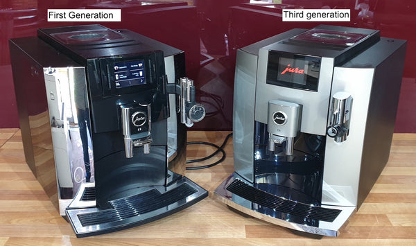 Jura E8 first and third generations
