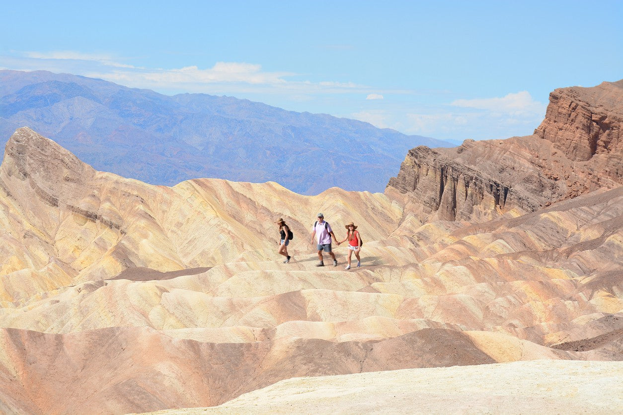 family-hiking-in-death-valley