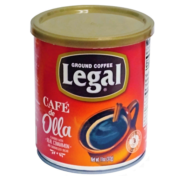 LEGAL Instant Coffee - Cafe Soluble con Azucar Caramelizada