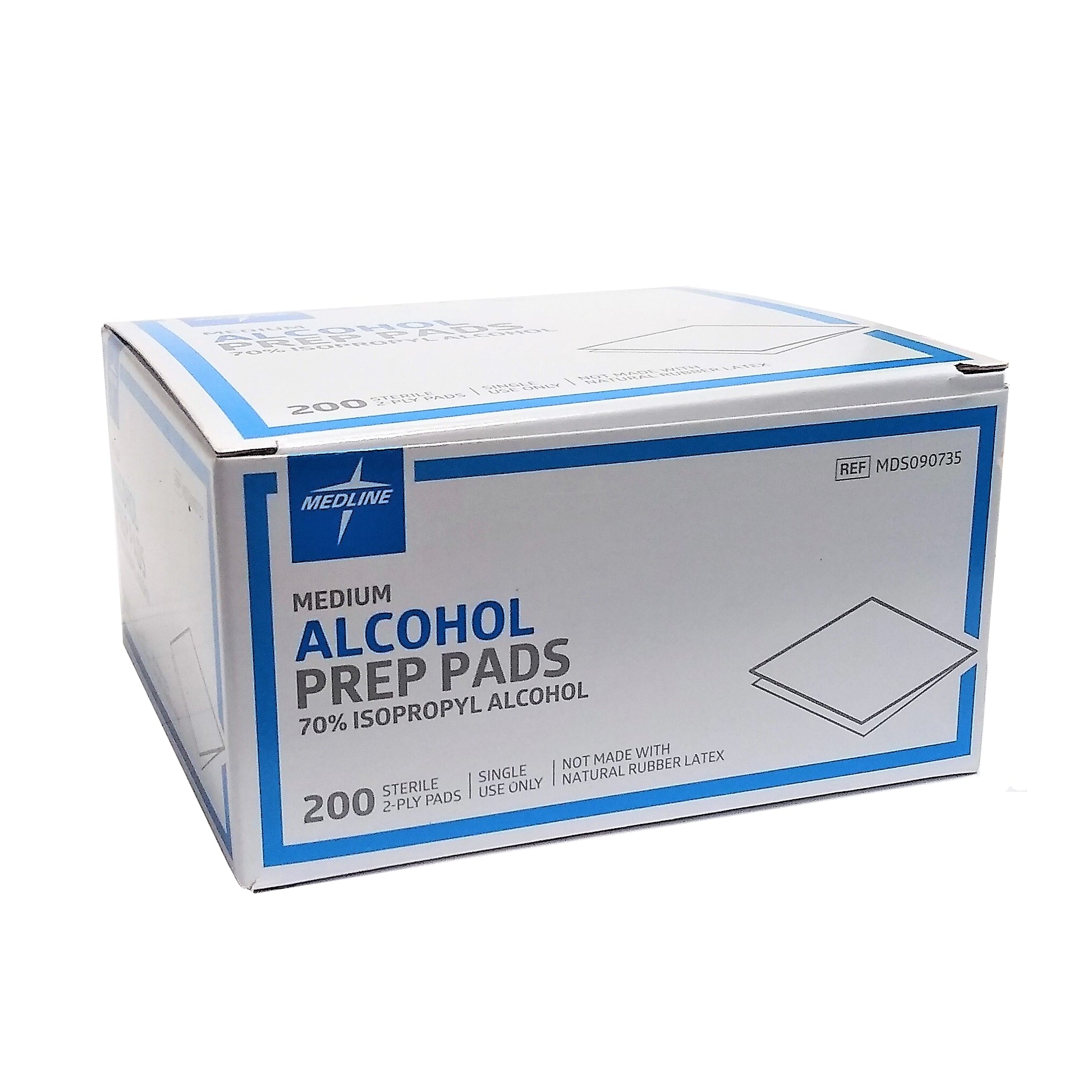 medline sterile alcohol prep pads