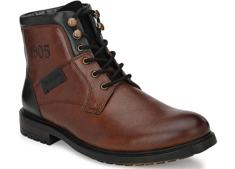 Jet-Setter Lace-Up Boots