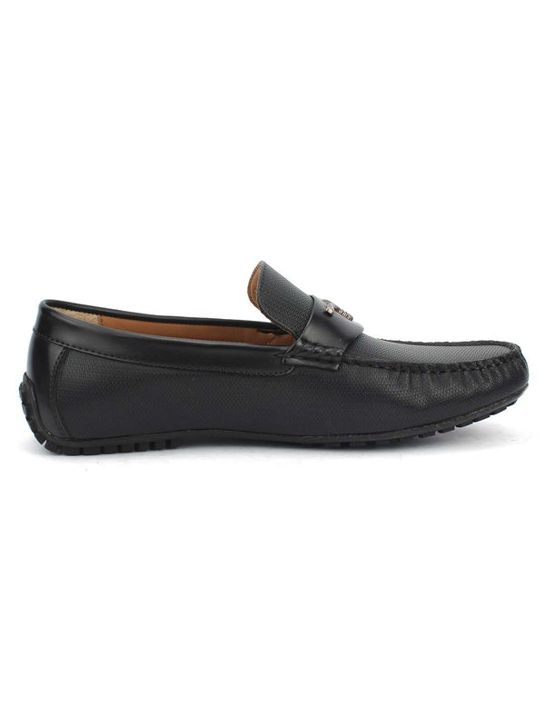 Loafers for Men - Buy Black Tassel Leather Loafers Shoes Online in ...