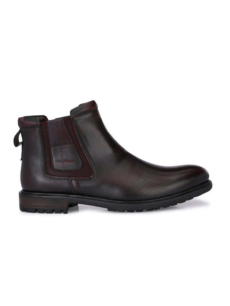 Discover Cherry Mid-Ankle Boots