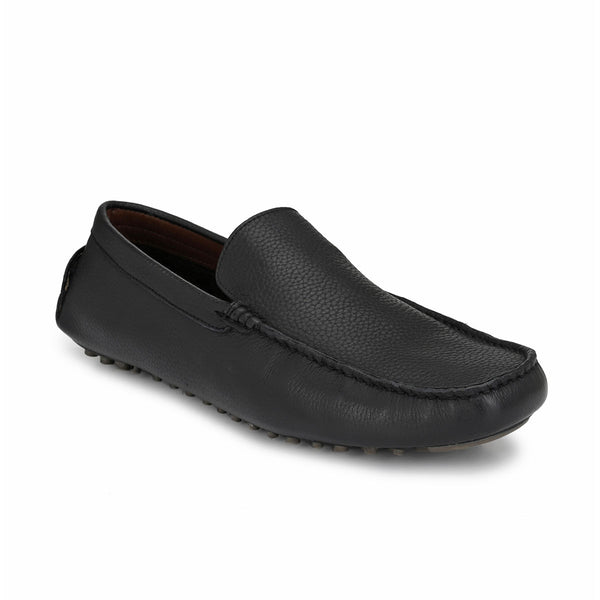 Loafers for Men - Buy Black Tassel Leather Loafers Shoes India Sanfrissco